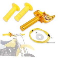 Dirt Bike Twist Throttle Assembly 7/8" 22mm for 150 200 250 EXC XC - with gold