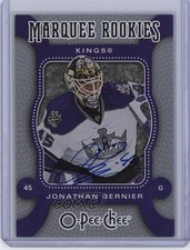 2008-09 O-Pee-Chee Auto Buybacks Jonathan Bernier #550 Auto n8a