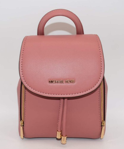 Mochila Michael Kors Phoebe XS con cordón con solapa en rosa - Imagen 12 de 13