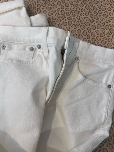 Madewell The High-Rise Slim Boyjeans in Off White High Rise Stretchy Gr. 26 - Bild 4 von 4