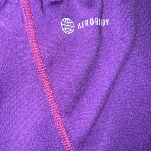 NWT Adidas Aeroready Purple Shorts Size XL New With Tags hL0012 - Picture 6 of 6
