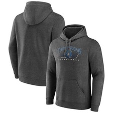 Men's Charcoal Minnesota Timberwolves Selection Pullover Hoodie
