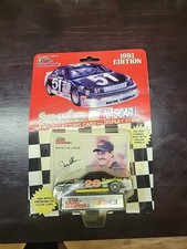 Nascar 1993 Edition diecast stock car with collector's card and display Stand...