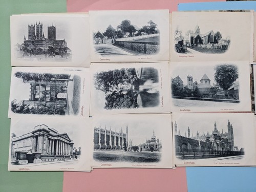 Lot of 100 Vintage UK Britain Postcards - All Lithos - Picture 8 of 13