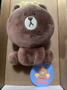 LINE FRIENDS BLACK EDITION ブラウン 2025年最新】Line friendsの人気アイテム - メルカリ