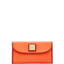 Dooney  Bourke Pebble Grain Continental Clutch