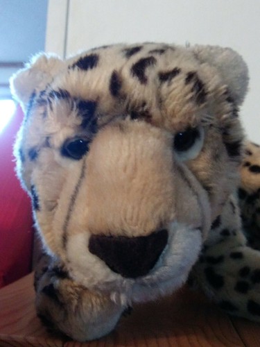 Toys R Us FAO Schwarz Realistisch Gepard Leopard Plüschtier Stofftier Dschungel Katze - Bild 2 von 2