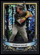ETHAN SALAS 2024 BOWMAN STERLING PROSPECTS RC SAN DIEGO PADRES #BSP-49