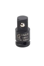 1/4" Drive 1/4" Female x 3/8" Male Adapter 1801 SUNEX TOOLS 1/4in. Metal Black
