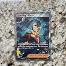 The Pokémon Company Grimsley's Move 120/094 ME02 UR Holo EN Trainer Gidora PFL
