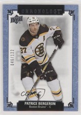2019-20 Upper Deck Chronology Metallic Blue 46/122 Patrice Bergeron #169 0ea8
