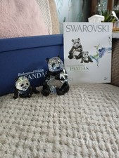 Swarovski Panda Cubs SCS 2008 Endangered Wildlife Komplettsatz Panda Set OVP