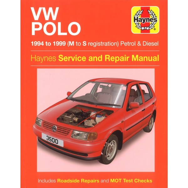 VW Polo 3 III 6N 1994-1999 Benzin Diesel Workshop Manual Haynes-image