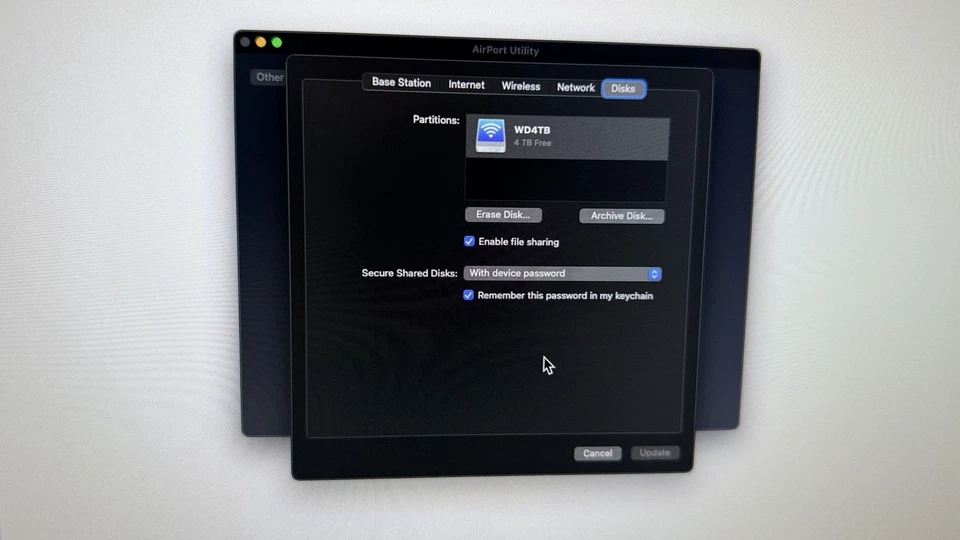 Apple AirPort Time Capsule 5th Gen 4TB A1470 802.11ac Upgraded - Image 3 of 4