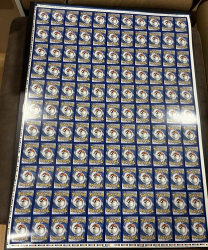 Pokémon Energy (W/Fairy Energy) Uncut sheet Of Cards - Only One On eBay! - Picture 5 of 5