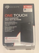 Seagate One Touch 4TB Portable External Hard Drive HDD Brand New Still Sealed