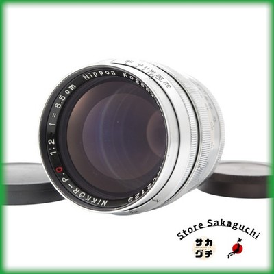 レンズ(単焦点) #2421L Nikon Nikkor-P.C 85mm f2 Lens L39 Vintage Mint] Nikon Nikkor PC 8.5cm f2 85mm Lens L39 Screw Mount