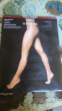 GEORGE Vintage TAUPE Nylon Control Top PANTYHOSE - 105 to 165 lbs- Size MED/TALL