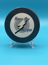 Hockey puck Tampa Bay Lightning official Inglasco