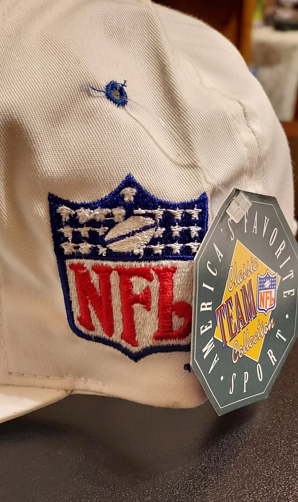 Vintage 1990s Starter NFL Denver Broncos White Classic Team NFL Collection RARE image 8