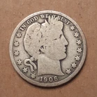 1906 D   BARBER HALF DOLLAR