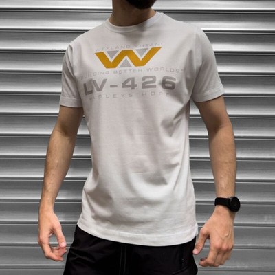 Aliens LV-426 Hadleys Hope T-Shirt Nostromo Film Weyland Yutani Corp Covenant