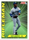 1991 Score - Ken Griffey Jr #697 Rifleman