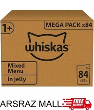 1 plus Adult Mixed Selection in Jelly 84 Pouches 84 X 85g Brand new best uk 4.28 per kilo