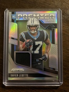 2024 Prizm Premier Jerseys Xavier Legette RC Patch Panthers