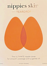 Nippies Skin- Teardrop Adhesive Nipple Cover. Size 1 - Coco