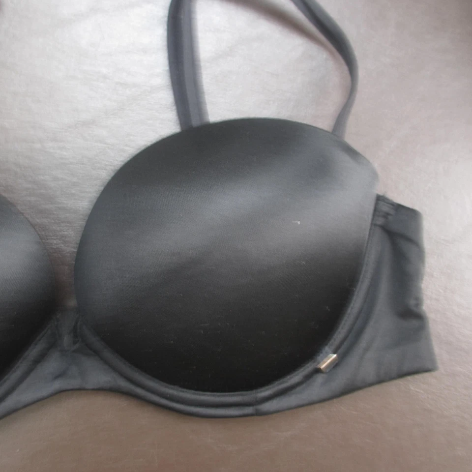 Victorias Secret Bra Womens 34C Black Very Sexy Multi Way Push Up Underwire - Image 4 of 4