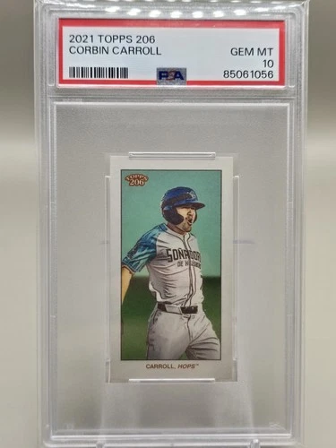 2021 Topps 206 Wave 9 Corbin Carroll PSA 10 Gem Mint 2023 ROY