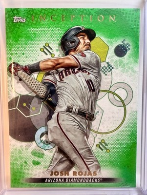 2022 Topps Inception - Josh Rojas #73 Green
