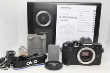 AA- Olympus OLYMPUS OM-D E-M10 Mark III Black Body Mirrorless SLR Camera Body