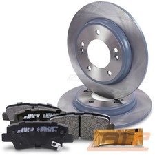 BREMSSCHEIBEN VOLL Ø262 + BREMSBELÄGE HINTEN FÜR HYUNDAI IONIQ KIA NIRO AB BJ 16