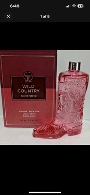 Avon Wild Country for HER Eau de Parfum Boot Decanter, NEW 5 oz. LIMITED EDITION