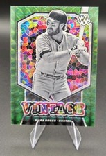 2021 Mosaic Baseball Wade Boggs VINTAGE GREEN PRIZM #V5 Boston Red Sox