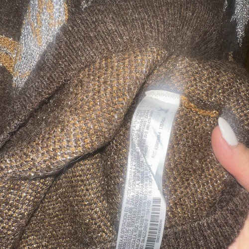 Zara Jacquard Strick Western Cowboy Pullover Gr. Large Selten - Bild 5 von 5