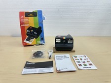 Polaroid Go Generation 2 Instant Camera Black  Clip Bundle Open Box