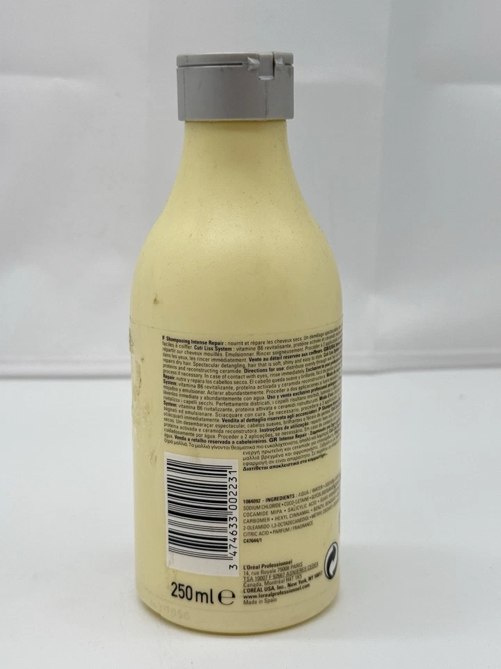 L'OReal Expert - Reparación Intensa - Champú Nutricional para Cabello Seco (8,45 oz) Foto 3 de 4