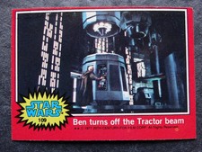 1977  Topps Star Wars Series 2 #109 Ben Kenobi rurns off the Tractor Beam Card