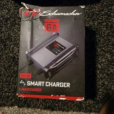 Schumacher 6a 12-volt Battery Maintainer Car Battery Charging Trickle. Open Box Schumacher 6a 12-volt Battery Maintainer Car Battery Charging Trickle. Open Box