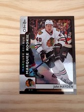 2017-18 O-Pee-Chee Rainbow Black #544 John Hayden 071/100 Chicago Blackhawks