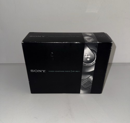 Walkman SONY - SRF-MQ11 - Stereo Kopfhörer Radio - UNBENUTZT Neu - NEUWERTIG - Bild 1 von 9