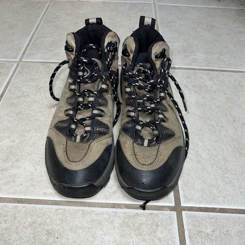 Vintage 90s Nike ACG Leather Hiking Boots Tan 991101 Womens 8 - Picture 4 of 11