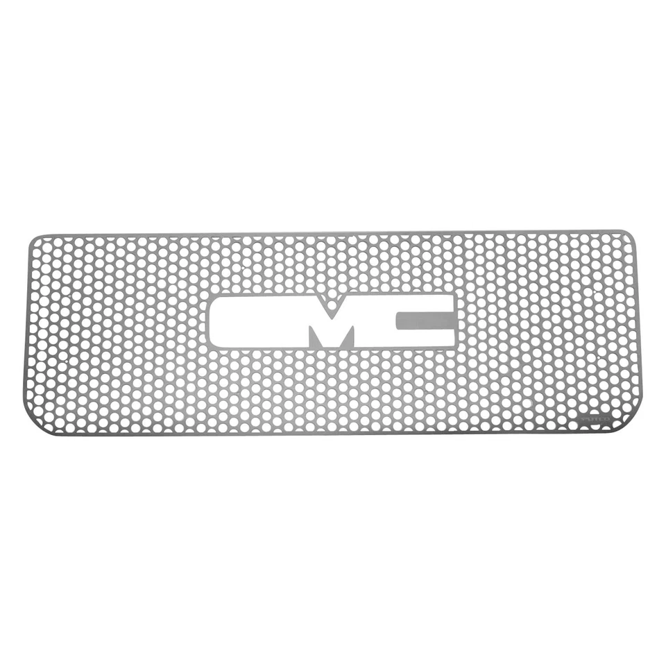 For GMC Sierra 2500 HD 15-19 1-Pc Polished Round Punch CNC Machined Main Grille - Image 4 of 4