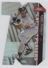 2021 Topps Chrome Update Target Platinum Player Die-Cuts Kirby Puckett HOF 0v7