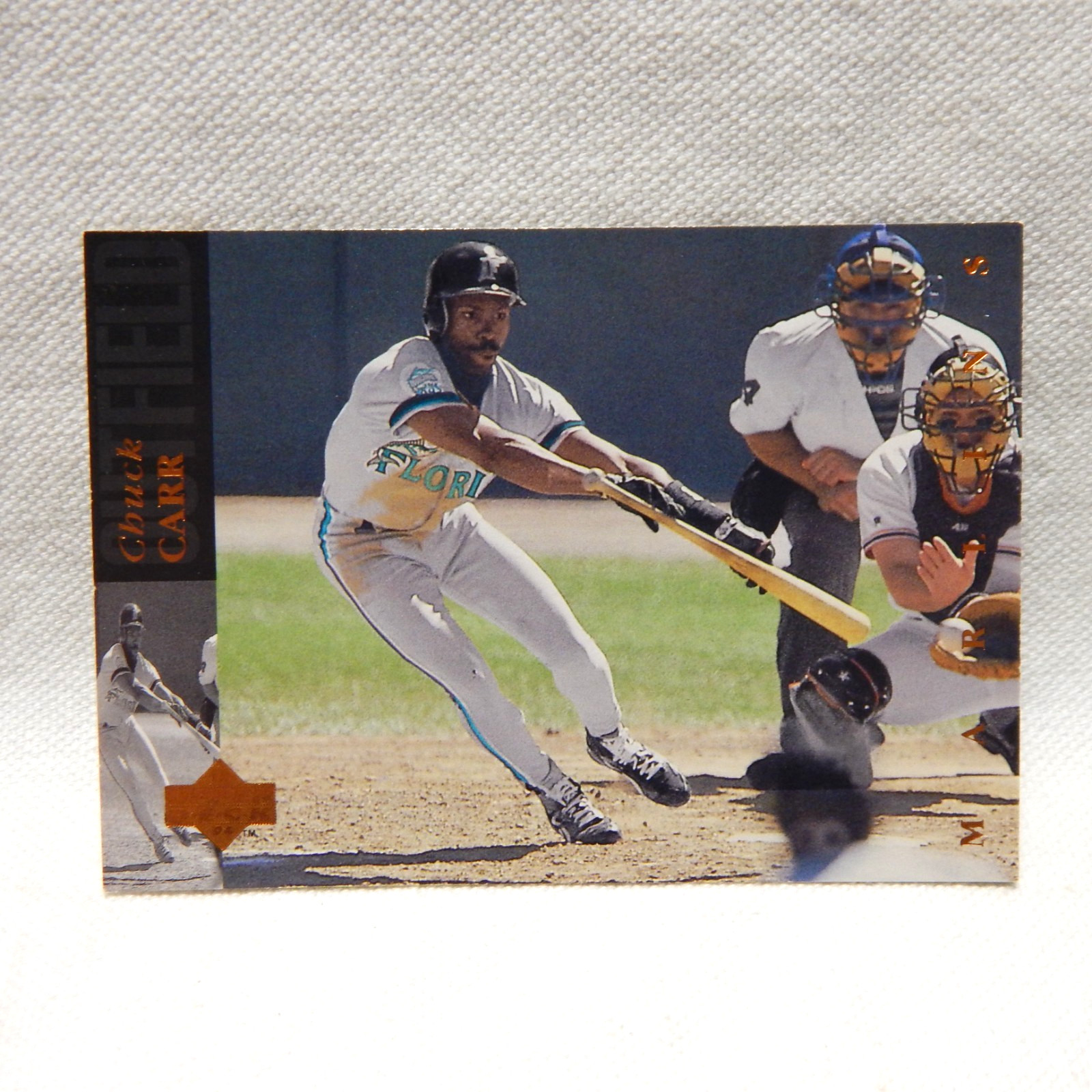 MLB Florida Marlins Chuck Carr Card 202 (A)