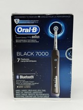 Oral-B SmartSeries 7000 Rechargeable Toothbrush w/Bluetooth SmartGuide Black