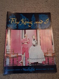 Vintage The King and I Program - Starlight Theater San Diego 1963